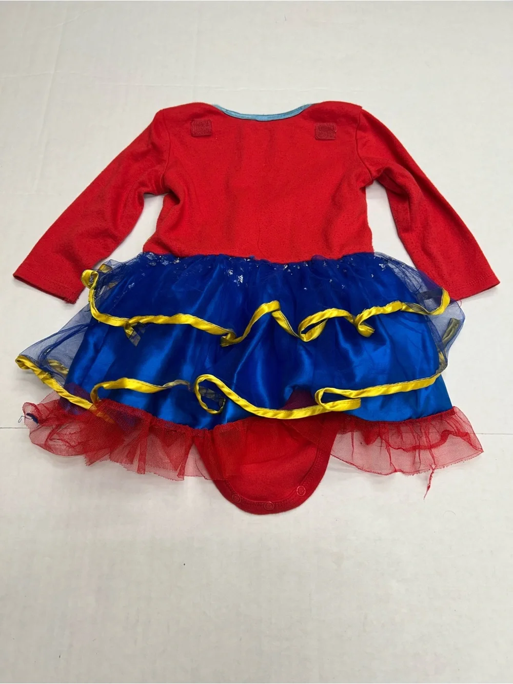 Wonder Woman Baby Girl Halloween Costume Tutu Dress 12-18 Months